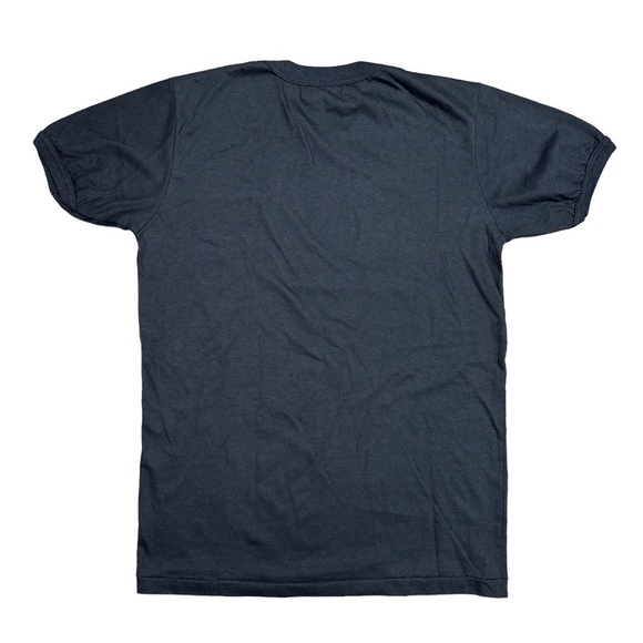 Vintage Black Tee with Red and Yellow Print - Picture 4 of 8